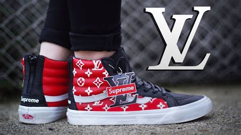 louis vuitton supreme collab vans|supreme x Vans collaboration.